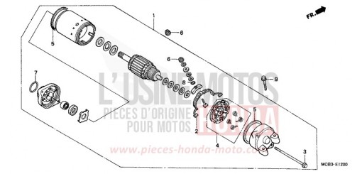 MOTEUR DE DEMARRAGE XL650V1 de 2001